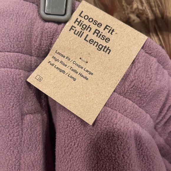 Nike Women's Purple Soft Fleece Like Material Jogger Sweatpants - Picture 5 of 5